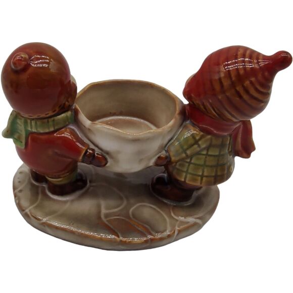 Yankee Candle Holder Ronnie Walter Christmas Kids and Kirkland Snowman Lantern - Picture 5 of 15